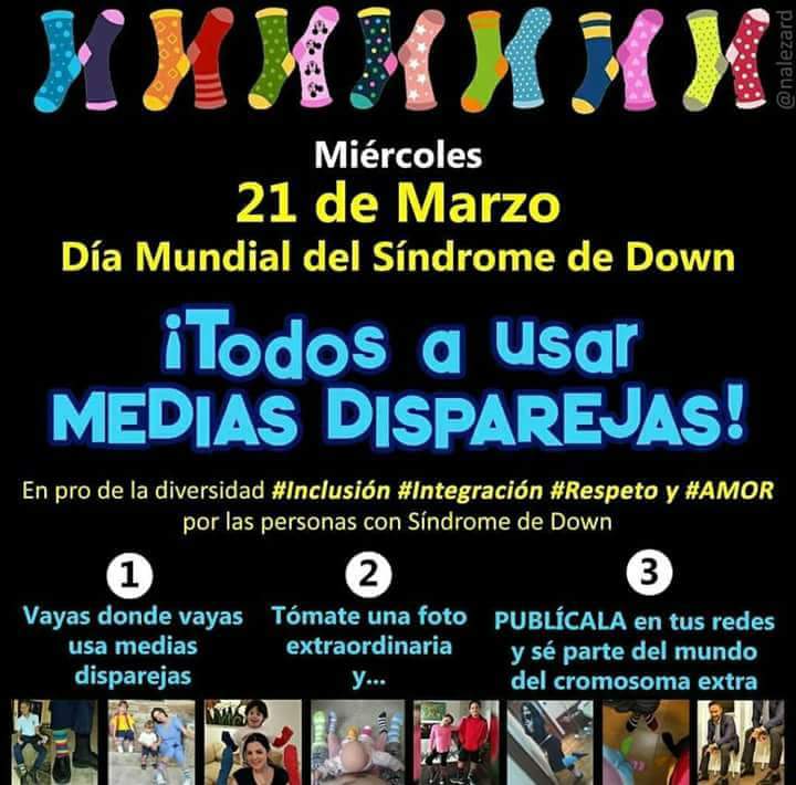 21 de marzo día mundial del síndrome de down foto